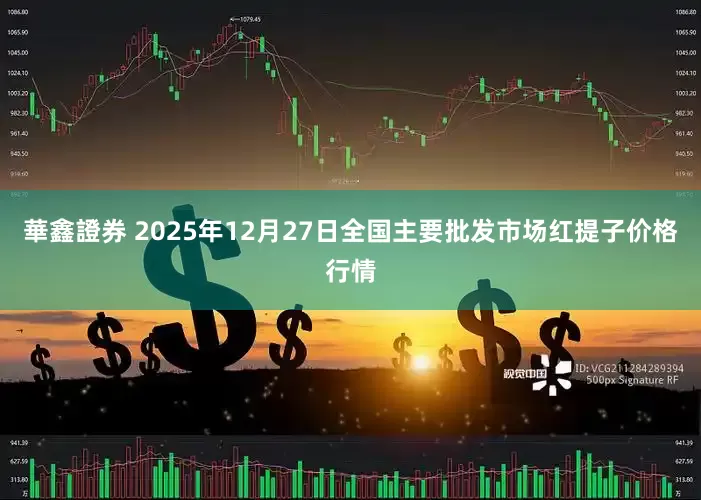 華鑫證券 2025年12月27日全国主要批发市场红提子价格行情